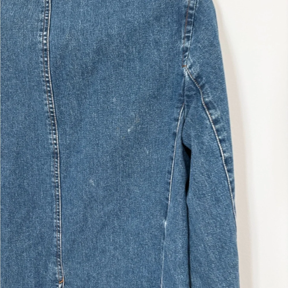Vintage Ralph Lauren Women's Denim Blazer - Picture 7 of 7